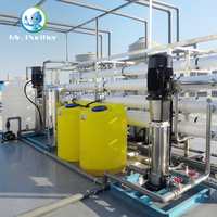 Système complet de traitement de l'eau par osmose inverse 220V, filtre à eau, filtres à charbon pré et post-filtration pour la purification, garantie 1 an