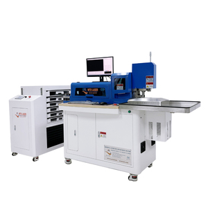 Machine de découpe à l'emporte-pièce automatique à commande PLC pour la pliage de l'acier, avec moteur et pompe - Product Image 2