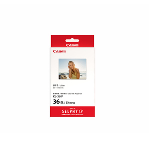 Juego de papel de tinta para sublimación de tinta KL36IP, 36 hojas, 89x119mm, resistente al agua, antidecoloración, para <span class=keywords><strong>impresora</strong></span> fotográfica <span class=keywords><strong>Canon</strong></span> <span class=keywords><strong>SELPHY</strong></span> CP1200 CP1300 CP1500 - Product Image 1