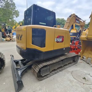 Mini-excavatrices Sany SY55U d'occasion, livraison rapide, provenance Chine, matériel de construction hydraulique à bas prix, en stock. - Product Image 1