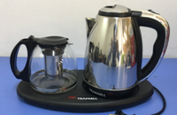 Bouilloire électrique en acier inoxydable ZHUNE 1,8 L avec contrôle de la température, fonction maintien au chaud, sans fil, utilisation hôtelière, portable