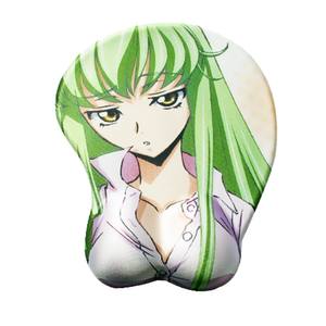 Mouse Pad Ergonômico de Silicone 3D Personalizado com Apoio de Pulso, Tema Anime Feminino (Oppai/Seios), Em Estoque - Product Image 6