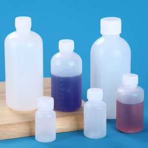 Chai nhựa tròn trong suốt, có nắp kín, dùng đựng mẫu chất lỏng, dung tích 10ml 20ml 30ml 50ml 60ml <span class=keywords><strong>100ml</strong></span> 200ml 500ml - Product Image 5