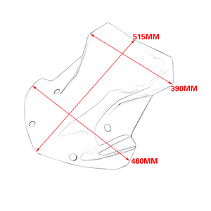 <span class=keywords><strong>Pare</strong></span>-<span class=keywords><strong>brise</strong></span> de moto Racepro pour BMW R1200GS ADV 13-18 R1250GS LC ADV R1200 R1250 GS Adventure - Product Image 5