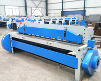 Cisaille à guillotine industrielle homologuée CE pour la découpe de tôles en acier inoxydable 2000x4mm, puissance 5,5 kW, haute productivité