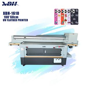 เครื่องพิมพ์ยูวีแบบแท่นราบขนาดใหญ่ 1600x1000 มม. รุ่น 1610 สำหรับงานพิมพ์ DIY ลงบนเคสมือถือ พีวีซี แก้วน้ำ - Product Image 1