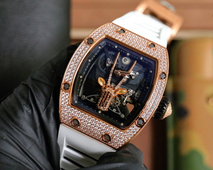 Version en alliage de titane, montres serties de diamants, à la pointe de la tendance, sportives et élégantes, montres de classe mondiale - Product Image 2