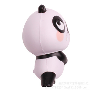 Panda Fidget Toy Pu Material Slow <b>Rebound</b> Stress Relief Gift For Kids 5 7 Years Unisex - Product Image 5