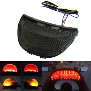 Motorcycle Taillight Tail Light With LED Turn Signals For CBR600RR 2003-2006 CBR1000RR 2004-2007