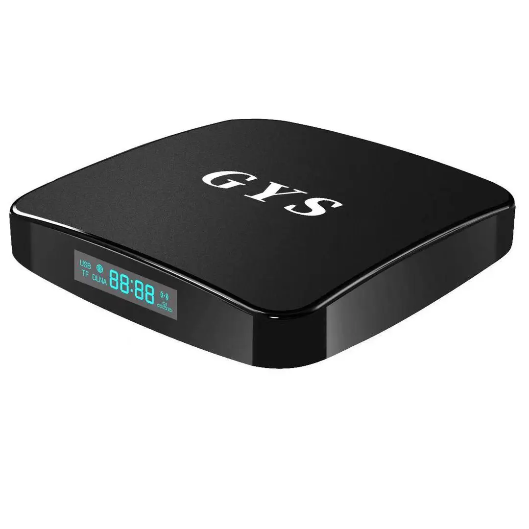 TV Box Android 4K Widevine L1 Mendukung S905x3 Android 9.0 2Gb 16Gb 2.4G 5GB Android Tv Box ATV Google Certification BOX