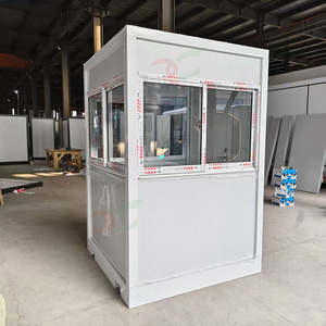 Cabina <span class=keywords><strong>di</strong></span> Sicurezza Portatile, Container per <span class=keywords><strong>Guardia</strong></span> Esterna, Chiosco Modulare in Struttura d'Acciaio per Ingressi <span class=keywords><strong>di</strong></span> Fabbriche e Residenziali - Product Image 2