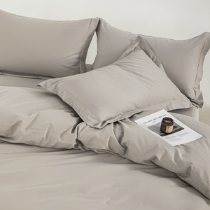 Ensemble de literie de luxe 4 pièces 100% coton floral certifié OEKO-TEX 300TC satiné style européen américain pour deux personnes - Product Image 5