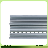 Rail de montage solaire en acier inoxydable 304, profilé en C, avec pince de fixation pour tube, rail coulissant, support de montage photovoltaïque 2mm