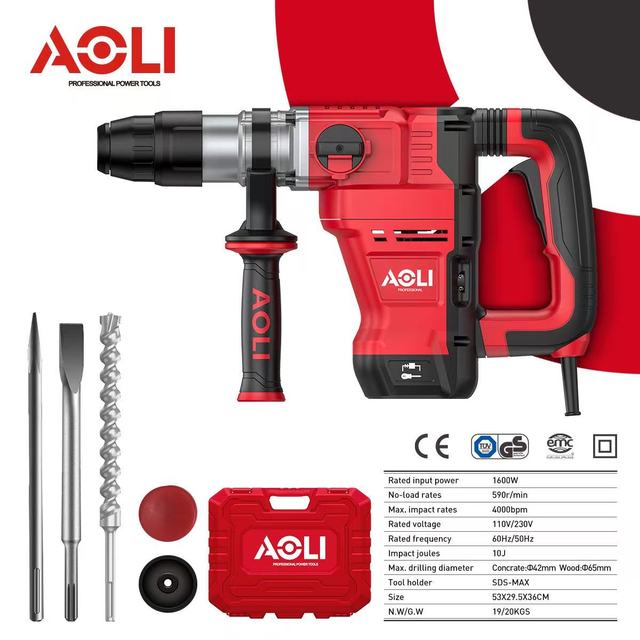 Boshparts Ingpower Tools the Middle East Heavy Duty Ronix 13A Electric Hammer Drill 42mm