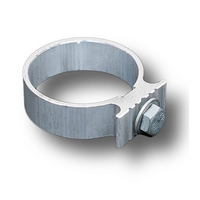 Support de signalisation TD1 TD2 avec boulon à tête hexagonale pour poteau de 60 mm de diamètre extérieur