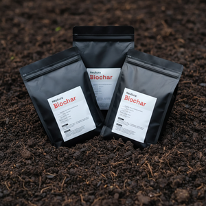 Biochar, améliorant organique du sol, stimule la fertilité, améliore les micro-organismes, retient l'humidité, solution naturelle écologique. - Product Image 3