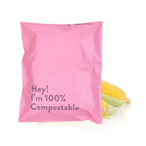 Factory Wholesale Custom Shipping Packaging 100% Biodegradable Mailing Poly Compostable Mailer Bags