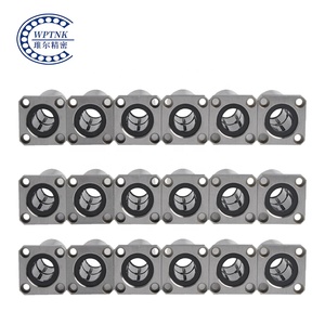 Chất lượng cao Nhà cung cấp lmk25luu lmk30luu lmk35luu lmk40luu lmk50luu lmk60luu vuông mặt bích hướng dẫn bushing tuyến tính Bush CNC chuyển động - Product Image 1