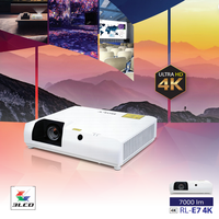 Projecteur laser 4K ROLY 6000 Lumens 3840*2160 4K à courte focale 3LCD professionnel pour grandes salles d'exposition RL-E6 4K