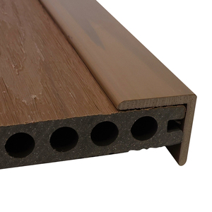 Plancher de terrasse extérieur en PVC co-extrudé ASA, haute dureté, résistant aux rayures, ignifuge, faible entretien, aspect bois, pour villa et patio - Product Image 6