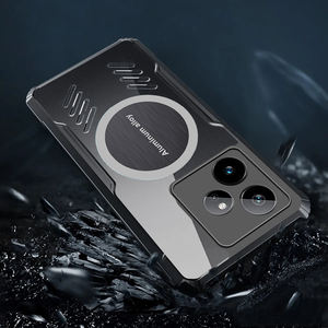 Pour Realme GT7 6 5 2 PRO <span class=keywords><strong>GT</strong></span> 7T 6T 3T Neo2 3 5 6 SE Étui magnétique à haute perméabilité anti-rayures Protection des quatre coins - Product Image 3