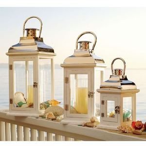 Rustic Wooden Decorative Candle <b>Lantern</b> for Home Decor High Quality Handmade Decorative Mango Wood Candle <b>Lantern</b> Best Seller - Product Image 1