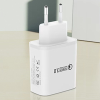 Chargeurs de téléphone portable USB à charge rapide intelligents QC3.0, chargeurs USB universels à 4 ports, prise murale de charge, 4 ports