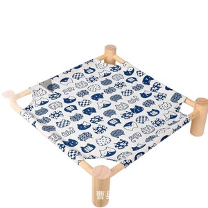 Wooden Pet <b>Bed</b> Rectangle Detachable Cat <b>Nest</b> Four Seasons Hand Wash Target Cat - Product Image 5