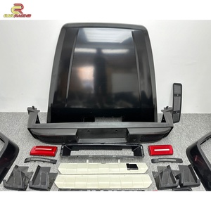 Kit de Carrocería de Material PP Estilo B para W463 G63, Piezas de Auto para W463 G500 G55 AMG G63 G-Wagon, Capó, Parachoques, Faros Delanteros, 2002-2018 - Product Image 6