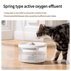 Bebedero Automático Inteligente de Plástico <span class=keywords><strong>para</strong></span> Mascotas, con Circulación de Agua, <span class=keywords><strong>para</strong></span> Perros y <span class=keywords><strong>Gatos</strong></span>, OEM ODM 2026 - Product Image 3