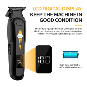 LILIPRO L20M20 Tondeuse rechargeable sans fil pour hommes 7500rpm Trimmer Kit Zero-Gap T-Blade Beard/Hair/Edge 3-in-1 - Product Image 3
