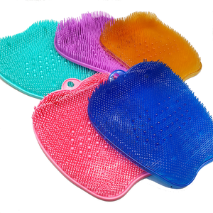Yozeal Hot Sale Silicone <strong>Foot</strong> Brush Washer Cleaner Massage <strong>for</strong> Dead Skin Remover, Non-Slip <strong>Foot</strong> <strong>Scrubber</strong> <strong>Shower</strong> Bathroom Mat - Product Image 1