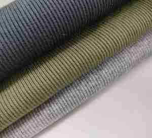 Cotton Stretch Sườn Vải Độ Đàn Hồi Cao Thoải Mái Dệt Kim Cotton Cho Nam Giới Phụ Nữ T-Shirt Thể Thao Chất Liệu - Product Image 5