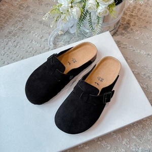 Zapatos de <span class=keywords><strong>Mujer</strong></span> Tipo Mule de Cuero Genuino, Diseño de <span class=keywords><strong>Plataforma</strong></span> Suave, Cómodos, Ligeros y Antideslizantes, Directo de Fábrica - Product Image 5