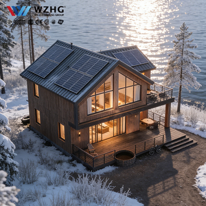 Villa préfabriquée, maisons conteneurs à ossature métallique pour hôtels, villas, vacances, maison préfabriquée, villa - Product Image 1