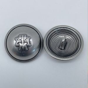 กระดุมโลหะสำหรับเสื้อสเวตเตอร์แบบเย็บมือมีตัวอักษรสี่ตัวแบบย้อนยุคเรียบง่าย - Product Image 6