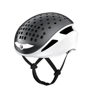 Capacete de bicicleta inteligente avançado por atacado com luz inteligente Bluetooth, alto-falantes para capacete de bicicleta, luz LED