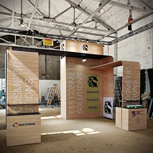 ฉากหลังผ้าพิมพ์ลายแบบพกพาสำหรับงานแสดงสินค้าและบูธจัดแสดงเสื้อผ้า - Product Image 5