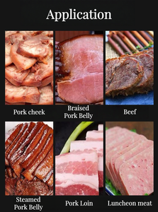 Rebanadora Comercial de Carne Ahumada, Máquina Automática para Cortar <span class=keywords><strong>y</strong></span> Procesar Carne de Cerdo <span class=keywords><strong>y</strong></span> Res, Rebanadora de Queso <span class=keywords><strong>y</strong></span> Jamón - Product Image 6