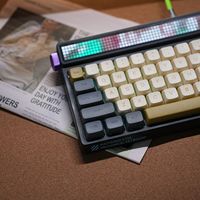 New Mechanical Keyboard Keycaps with Soft Light Theme, Cute for Girls, Magnetic Keys, Universal and Customizable Complete Set