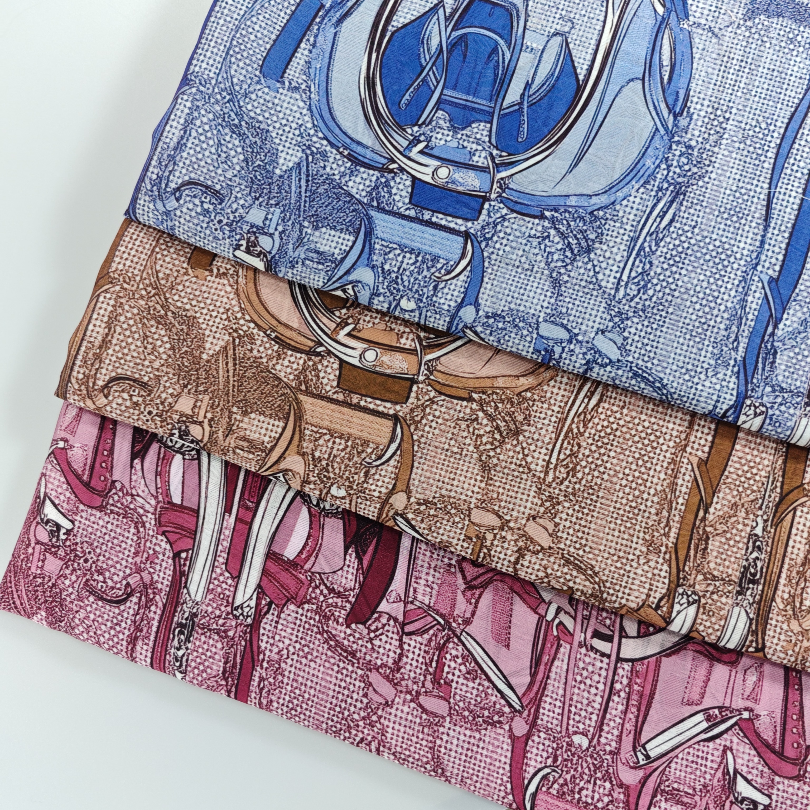 High Quality Breathable Lightweight 85gsm Rayon-Nylon Jacquard Fabric for Dress