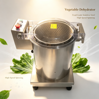 Déshydrateur centrifuge grande capacité pour laitue déchiquetée, essoreuse commerciale de salades et légumes pour entreprises