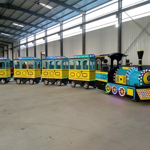 Terrain de jeux extérieur pour enfants à bas prix de haute qualité, manèges, <span class=keywords><strong>train</strong></span> <span class=keywords><strong>électrique</strong></span> sans rail de petite <span class=keywords><strong>taille</strong></span> à vendre - Product Image 5