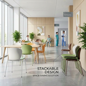 Chaises de <span class=keywords><strong>restaurant</strong></span> commerciales de haute qualité, mobilier pour projets de restaurants, tables et chaises McDonald's en PP pour restaurants - Product Image 2