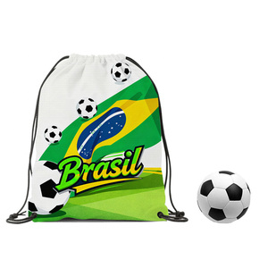 <span class=keywords><strong>Sac</strong></span> à dos léger pour supporters de la <span class=keywords><strong>Coupe</strong></span> <span class=keywords><strong>du</strong></span> <span class=keywords><strong>Monde</strong></span>, personnalisable pour équipes et clubs, <span class=keywords><strong>sac</strong></span> de sport à cordon de serrage pour le rangement - Product Image 3