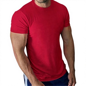 T-shirt unisexe de haute qualité en coton 100% tissé, manches courtes, vêtements décontractés pour hommes et femmes, saison estivale, personnalisable, séchage rapide - Product Image 1