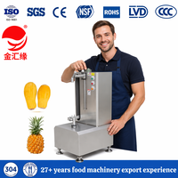Industriële schilmachine van hoge kwaliteit voor automatisch schillen van fruit: appel, peer, papaya, sinaasappel, avocado, meloen, citroen, kiwi, mango, perzik.