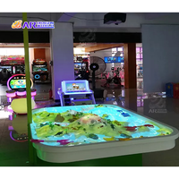 Produit de parc d'attractions pour enfants, Projection AR, Table de sable, Projection Interactive, cartographie sable