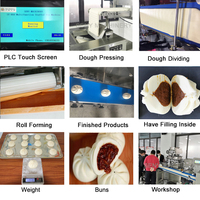 Máquina Seny, línea de producción automática de bollos al vapor baozi