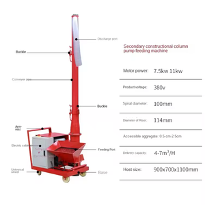 便携式微型混凝土泵搅拌车高效移动式混凝土泵 - Product Image 2